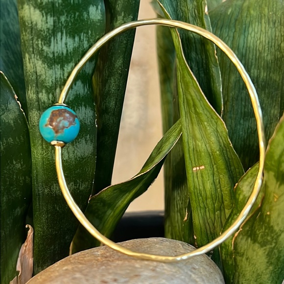 Ippolita 18k and turquoise bracelet - Picture 3 of 9